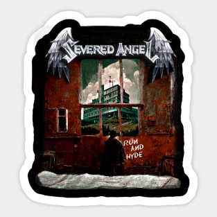 Severed Angel "Run & Hyde" Black Sticker